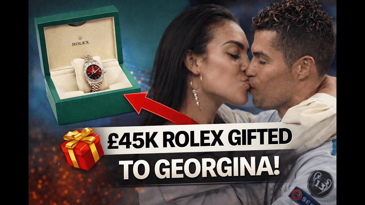 🛑🛑 Exclusive news: Cristiano Ronaldo Gifts Georgina Rodriguez a £45,000 Rolex for Her Birthday