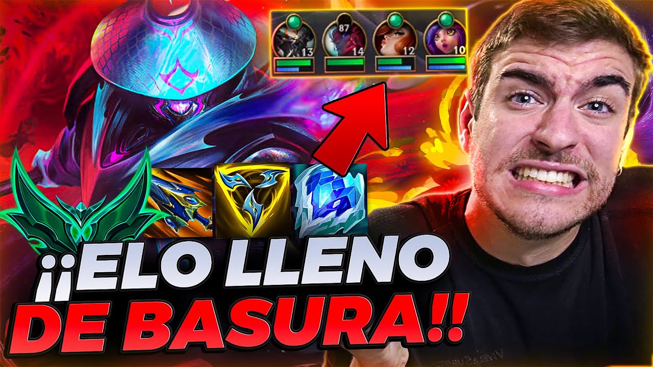 🔥 &iexcl;&iexcl;ESTE ELO ES UNA VERG&Uuml;ENZA!! 😡 TROLLS, AFKS Y SNIPERS ME ARRUINAN CADA PARTIDA 🚨