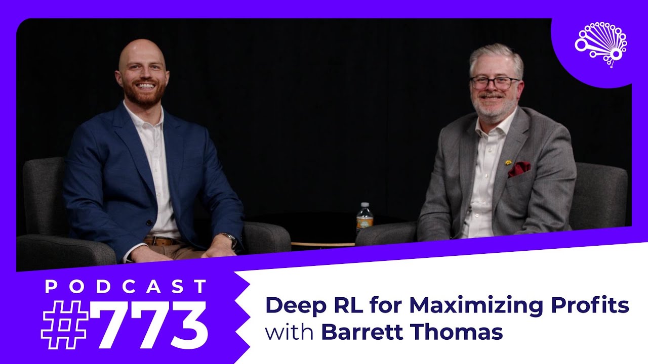 773: Deep Reinforcement Learning for Maximizing Profits — with Prof. Barrett Thomas