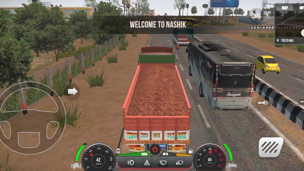 Indian Truck Game | Raste Mein Petrol Pump ⛽ Hotel Stop 🍛 | Full Delivery Mission Complete 🚚 Gaming 