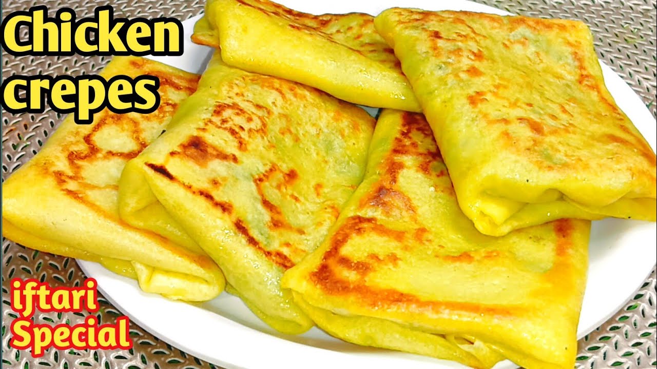 Iftar Special Chicken Crepe Pockets 🌙 | Make & Freeze Ramadan Snacks | Indian Food 