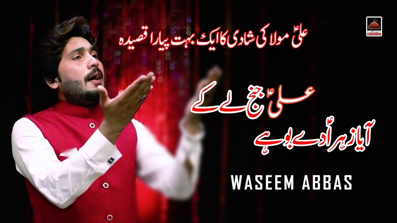 Qasida - Aaya Zahra De Boohay Ali Janj Laa Ke - Waseem Abbas - 2019 | Shadi Mola Ali A.s
