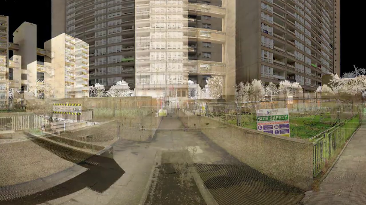 Balfron Tower Poplar 360 panoramic view