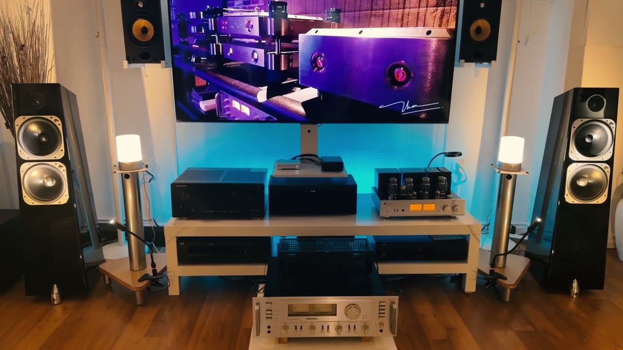 Muzishare X7 driving Totem Element Earth speakers