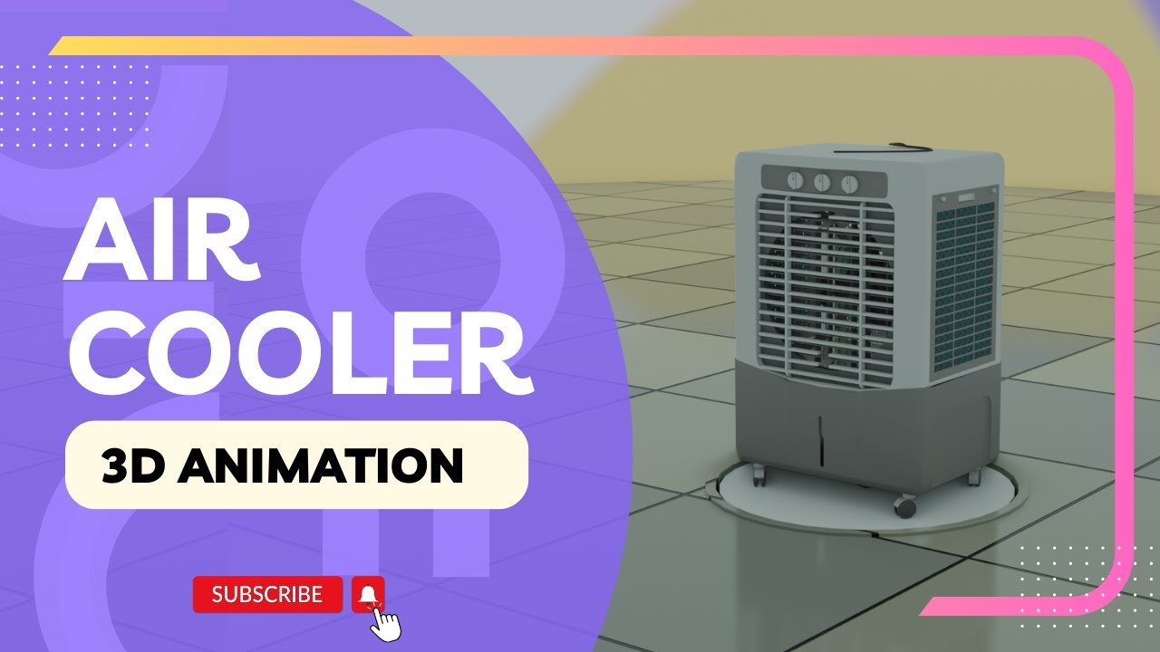 Air Cooler (3D Animation)