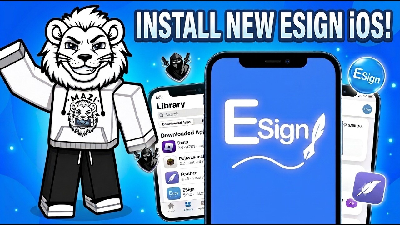 NEW Esign Method for iOS! | Install IPA Files on iPhone & iPad without PC & jailbreak no revoke!