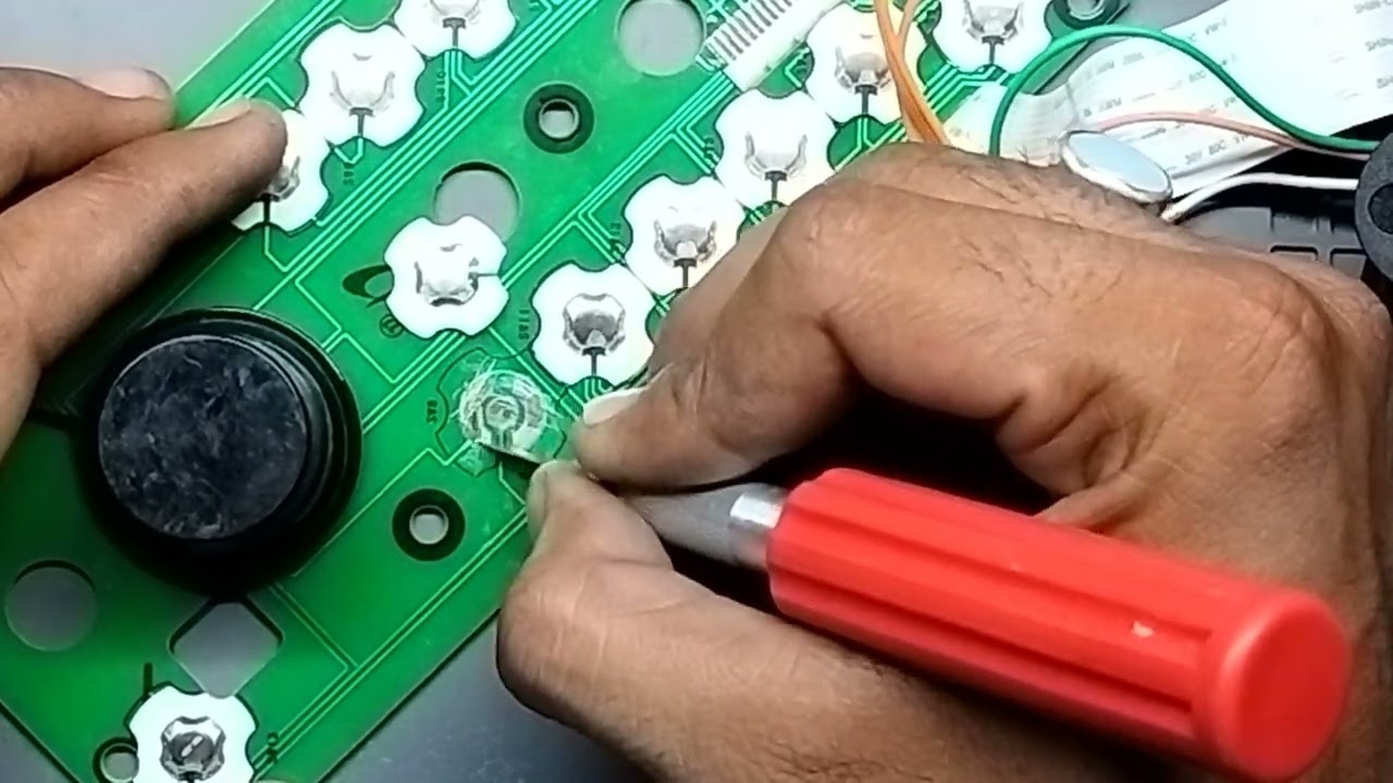 How to repair Samsung microwave keyboard