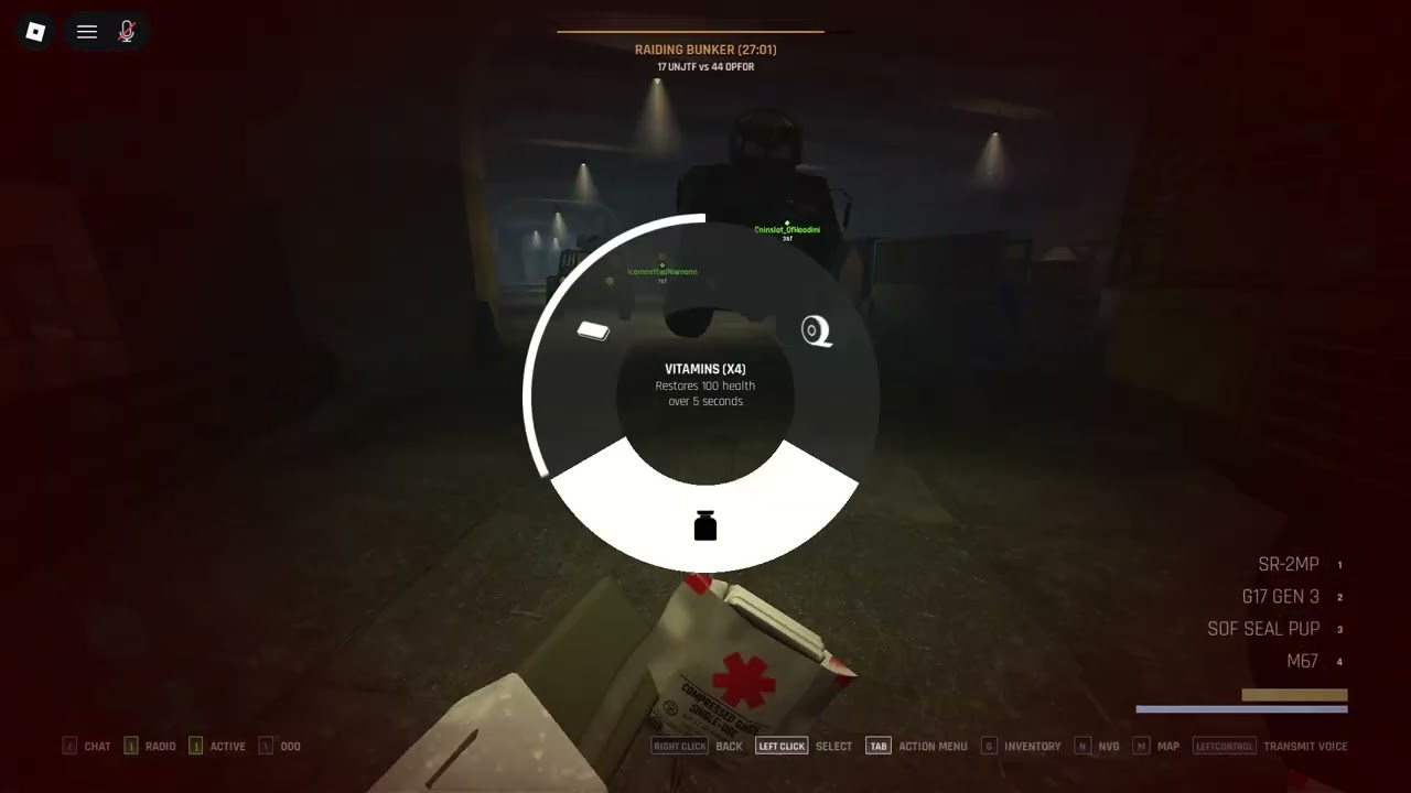 bunker raid