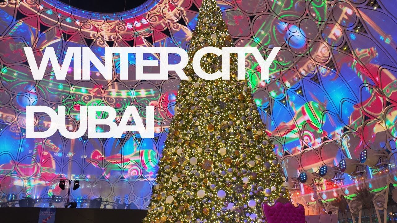 Dubai Expo Winter City | Let's Explore Dubai Expo Winter City | Christmas Market in Expo Winter City
