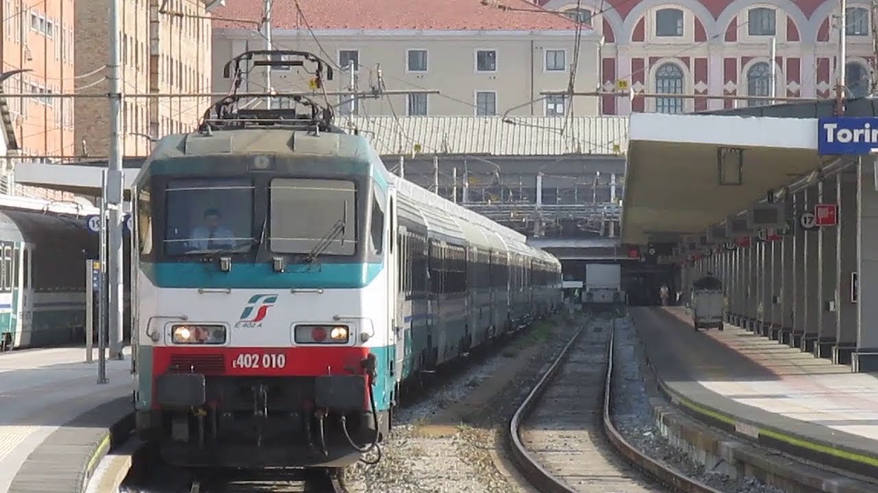 E 402a 010 con invio pellegrini Torino P.N. - Mestre