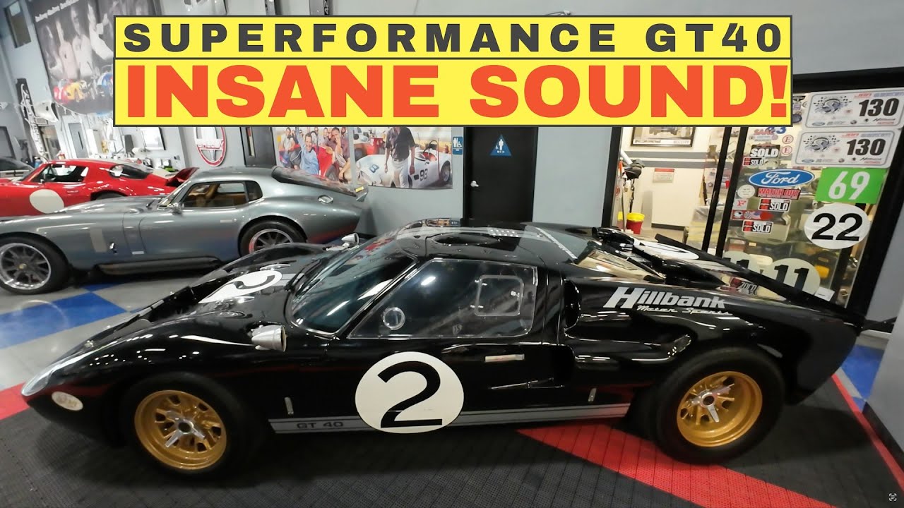 Superformance GT40 MkII — тест-драйв!