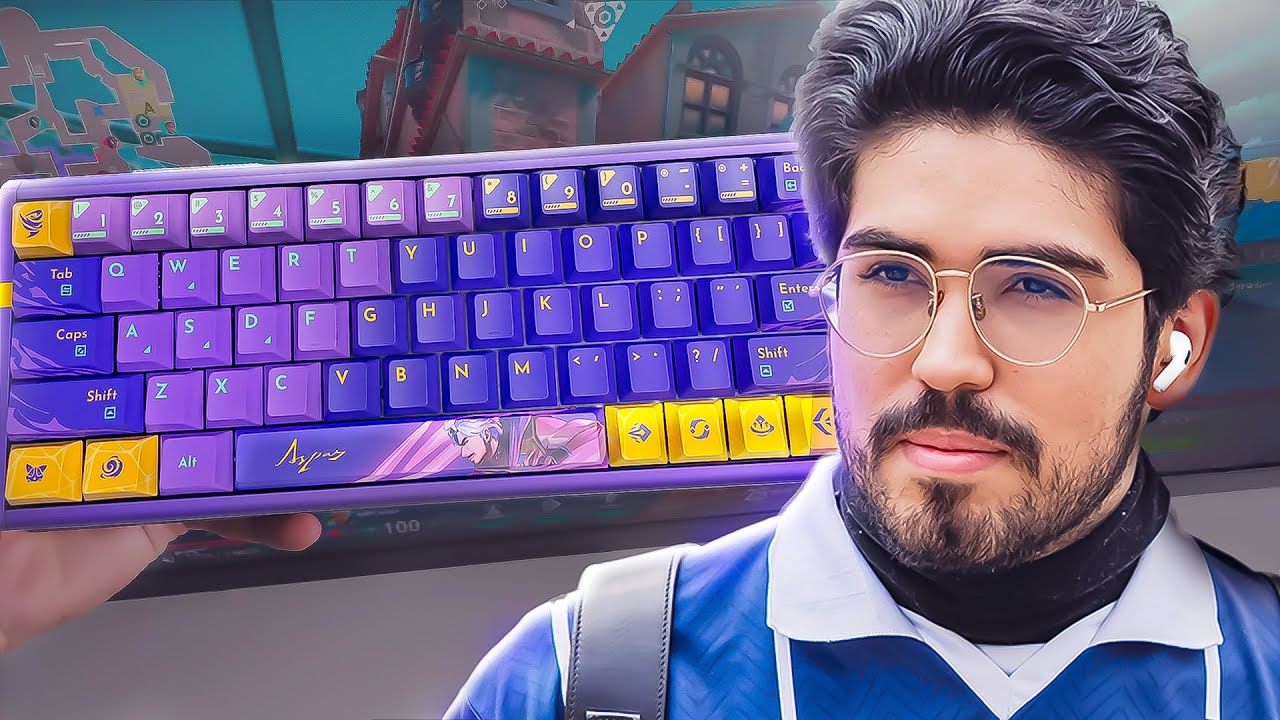 Comprei o TECLADO DO ASPAS e... ELE &Eacute; ABSURDO!!! (Unboxing e Review do ATK RS6 ASPAS)