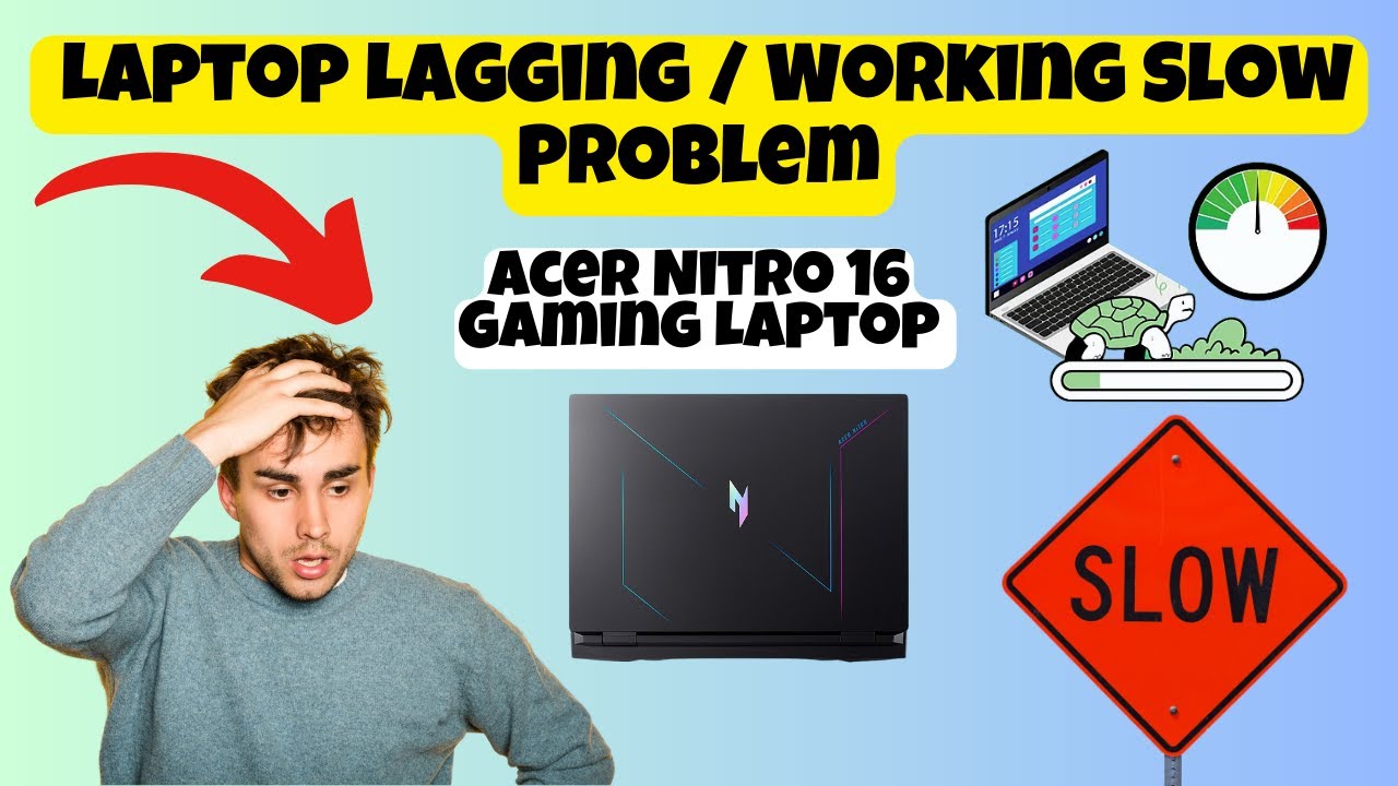 Acer Nitro 16 Gaming Laptop Lagging Problem Fix || Acer Nitro 16 Gaming Performance Boost