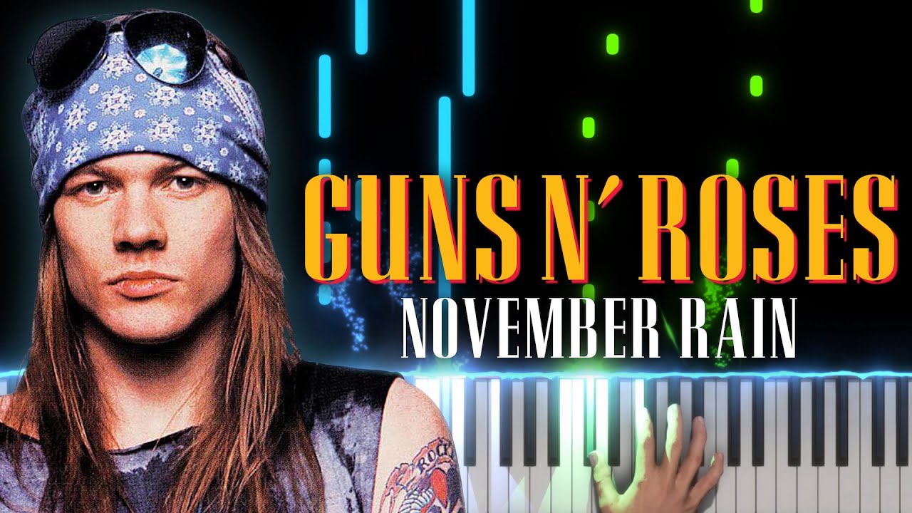November Rain - Guns N' Roses | Piano Tutorial