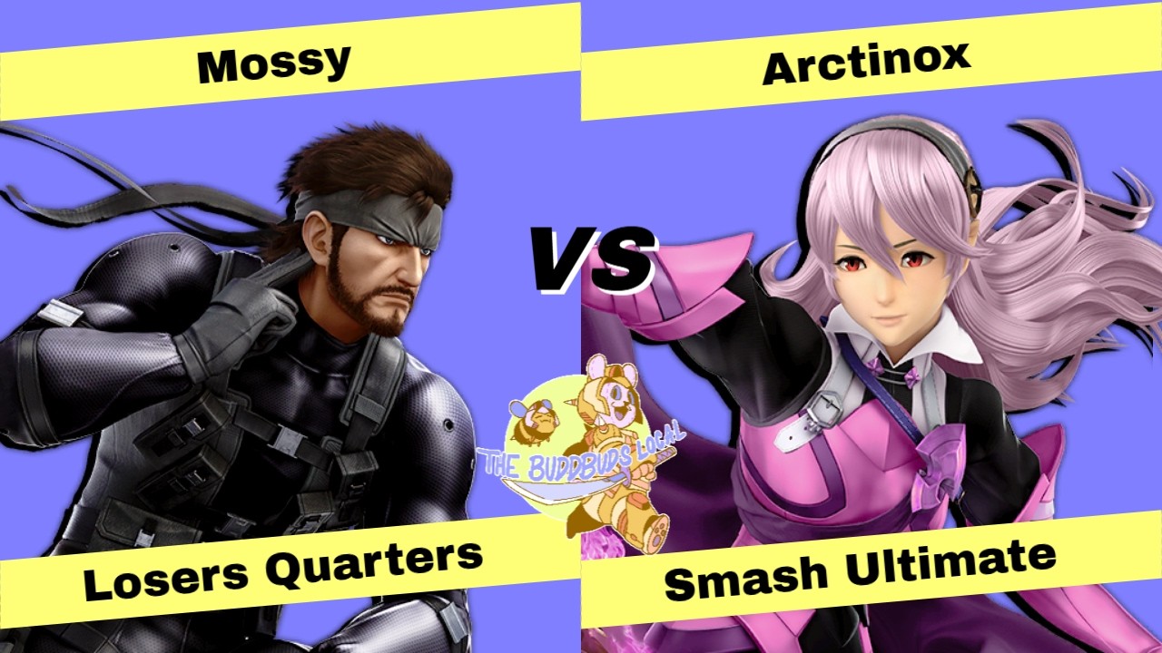 The BuddBuds Local #28: Losers Quarters - Mossy (Snake) Vs. Arctinox (Corrin) SSBU