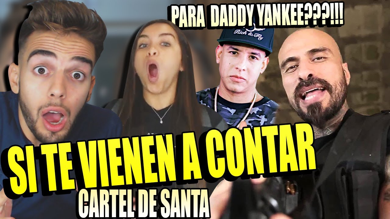 REACCION a SI TE VIENEN A CONTAR de CARTEL DE SANTA