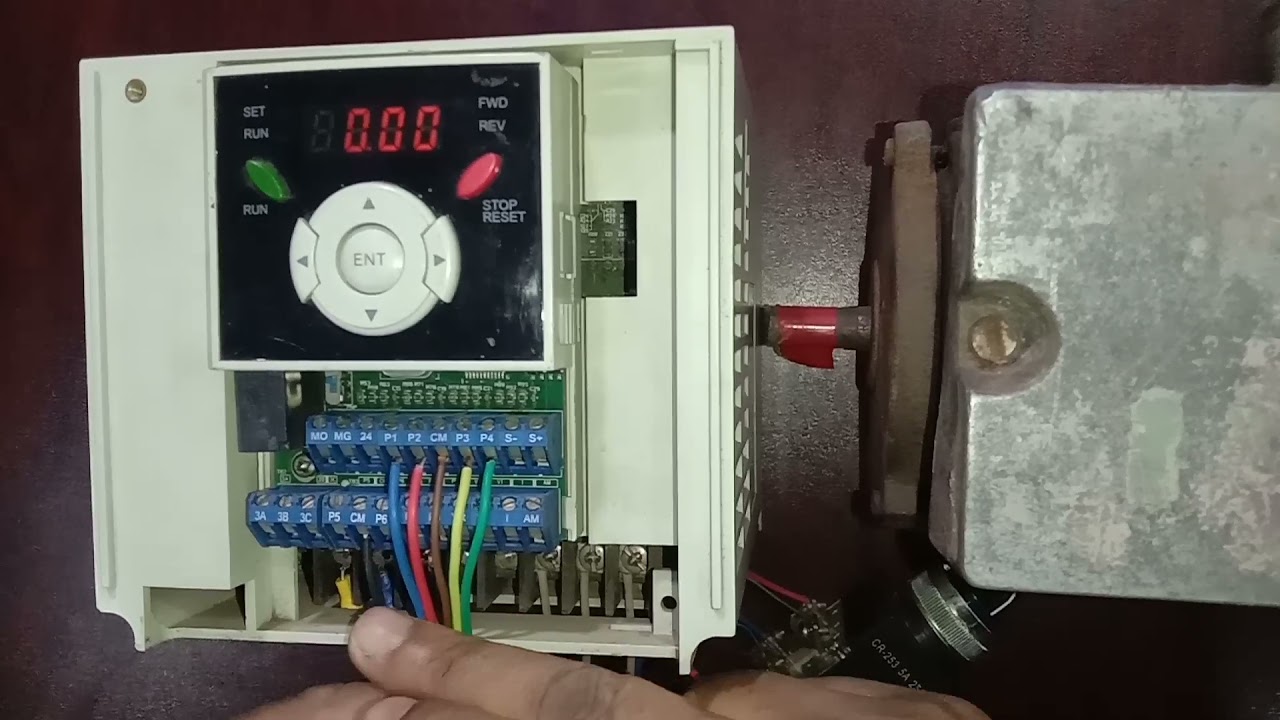 Ls iG5A inverter REV & FOR Command   | Digital Push Pu & Down frequency