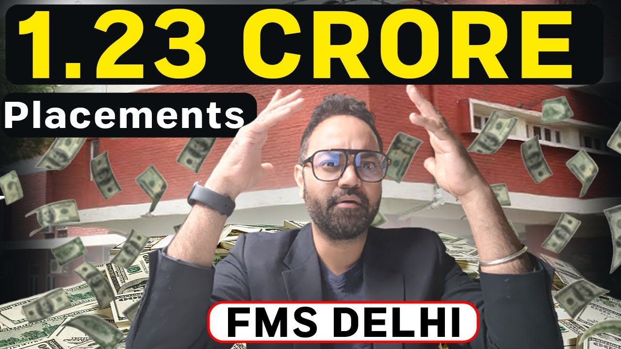 FMS Delhi Placements Highlights | Highest Package 1.23 Crore | MBA Placement Reality