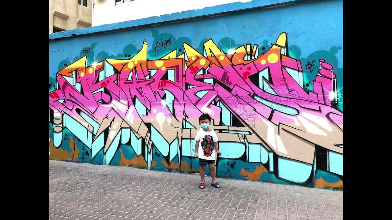 Bates all graffiti pieces 2021