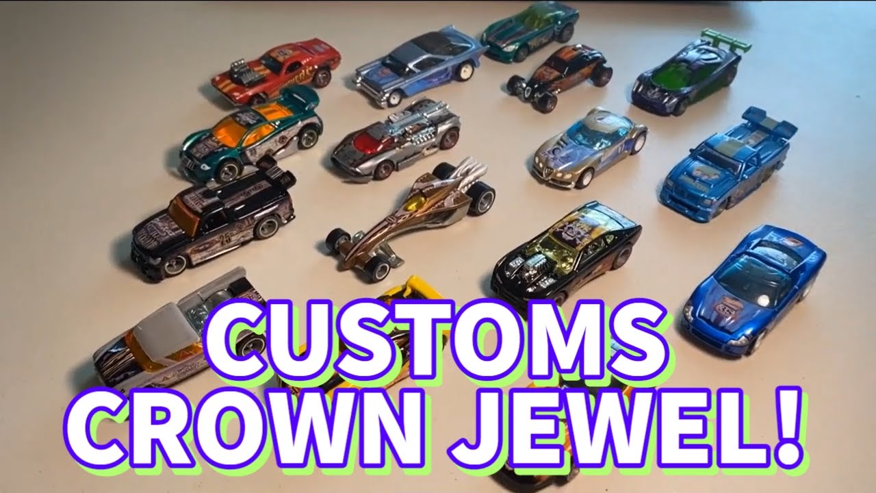 THE CUSTOMS CROWN JEWEL! FULL SET OF HW35 VIDEO GAME CUSTOMS VIA RANDY LAHEY!