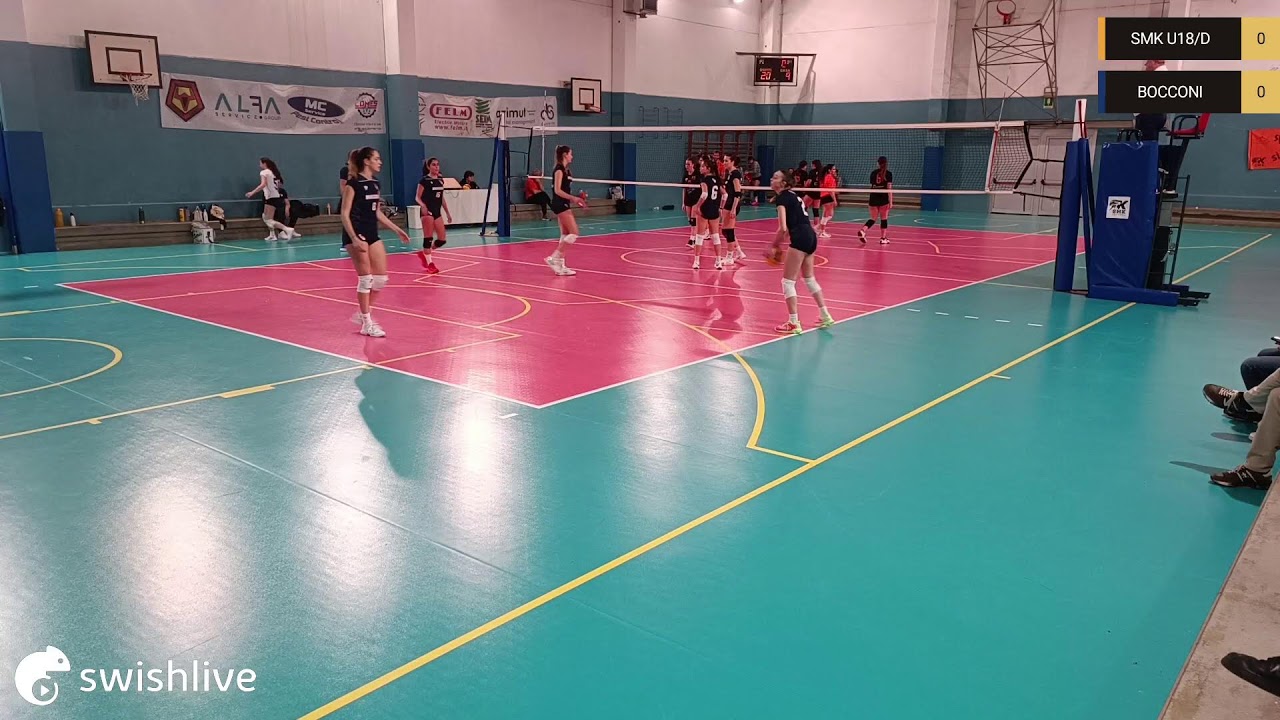 Basato in diretta sull'app Swish Live
SMK U18/D VS BOCCONI