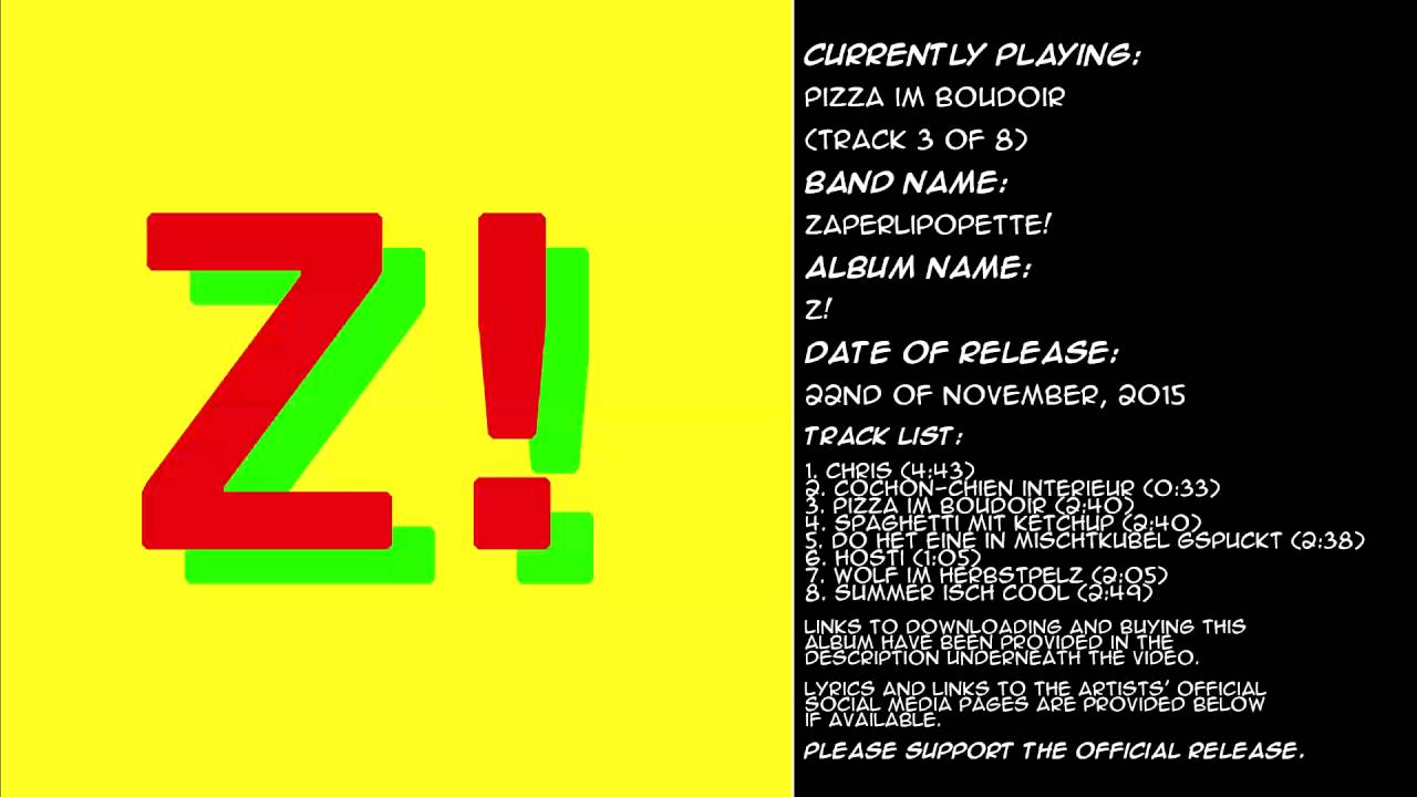 Zaperlipopette! - Z! [Full EP]