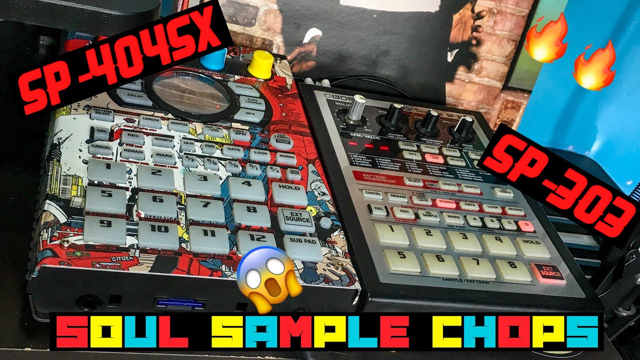 SP-404SX & SP-303 Soul samples | Live chopping and arrangement