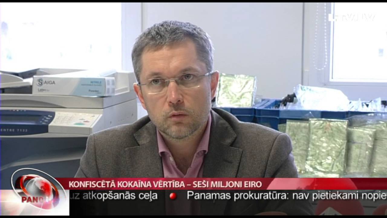 Konfiscētā kokaīna vērtība – seši miljoni eiro