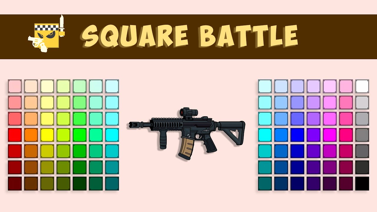 Square League: 100 Squares Battle Royale - M416 Showdown!
