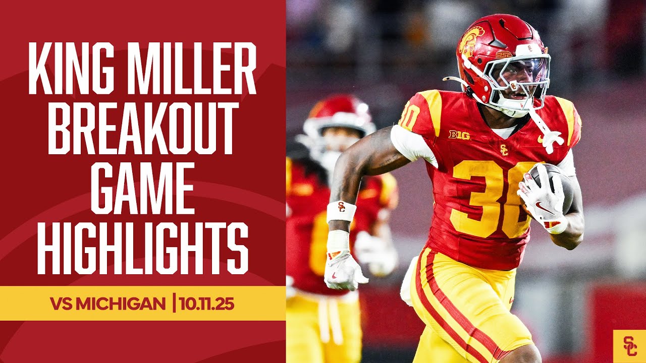Highlights of King Miller's breakout performance vs Michigan