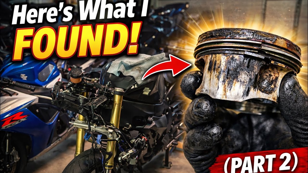 	It Gets Worse… GSXR 750 Tear Down (Part 2)