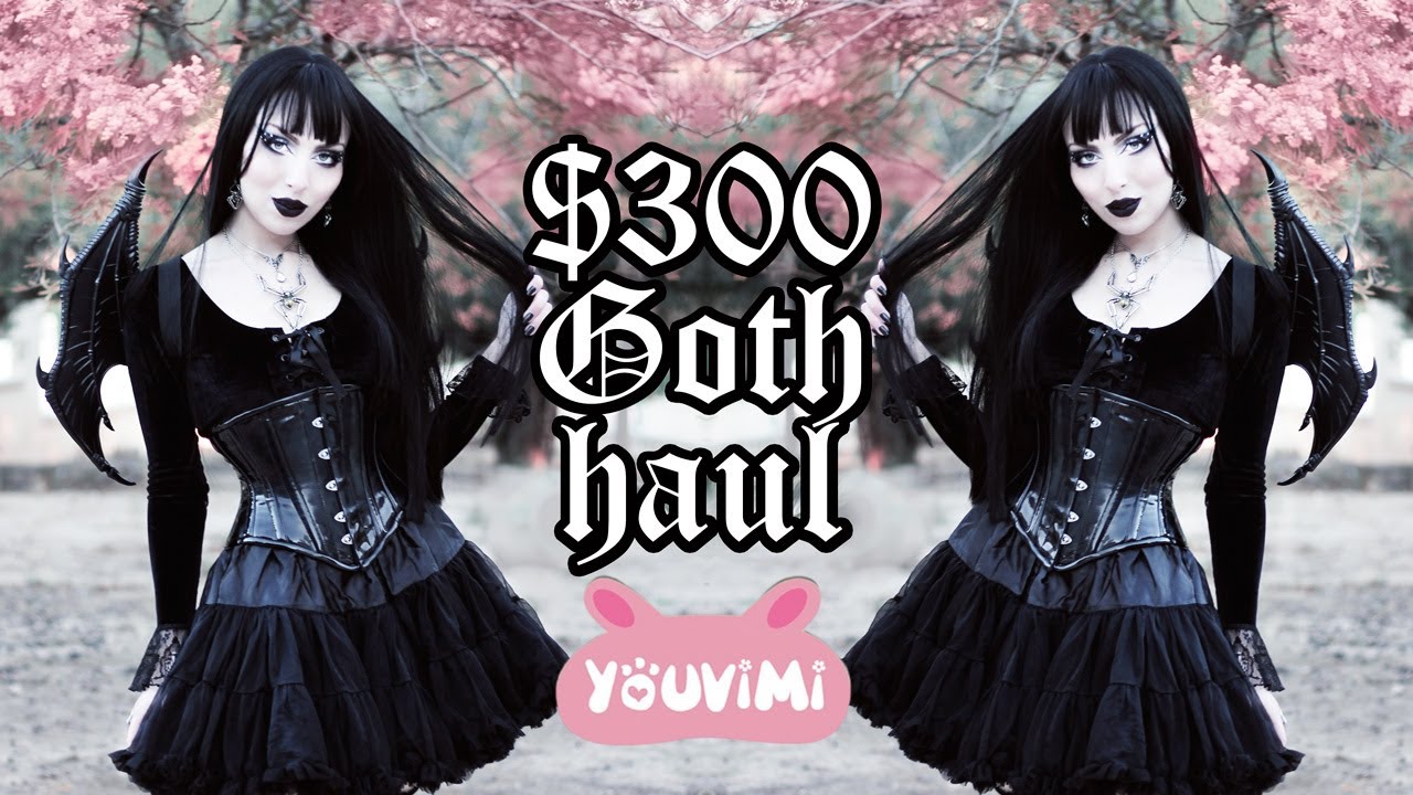 🖤 WIG + GOTH FASHION  HAUL 🖤 Alternative Doll Outfits and Accessories from Youvimi | Vesmedinia