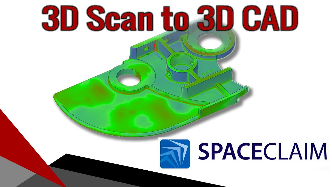 3D Scan to 3D CAD using Spaceclaim