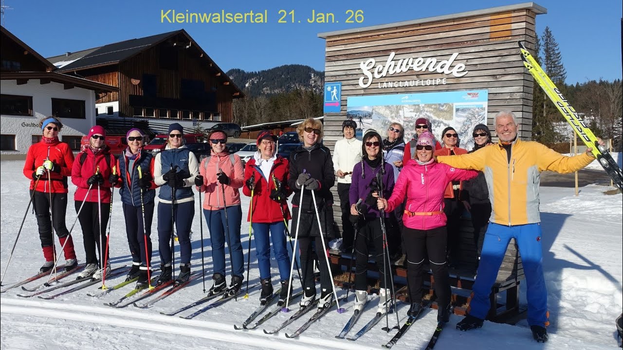 Skilanglauf Urlaub KLEINWALSERTAL mit Günter Nohl
