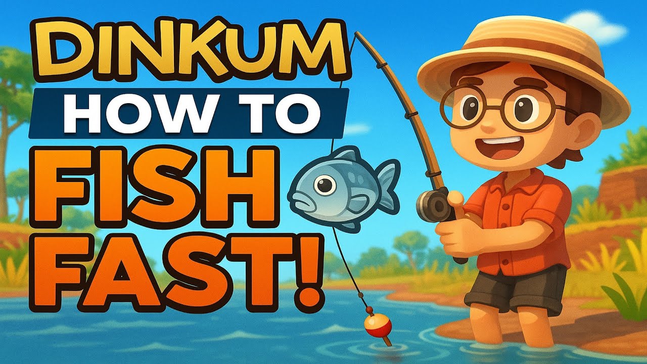 Dinkum: How to Fish FAST! 🎣 Ultimate Fishing Guide for Beginners
