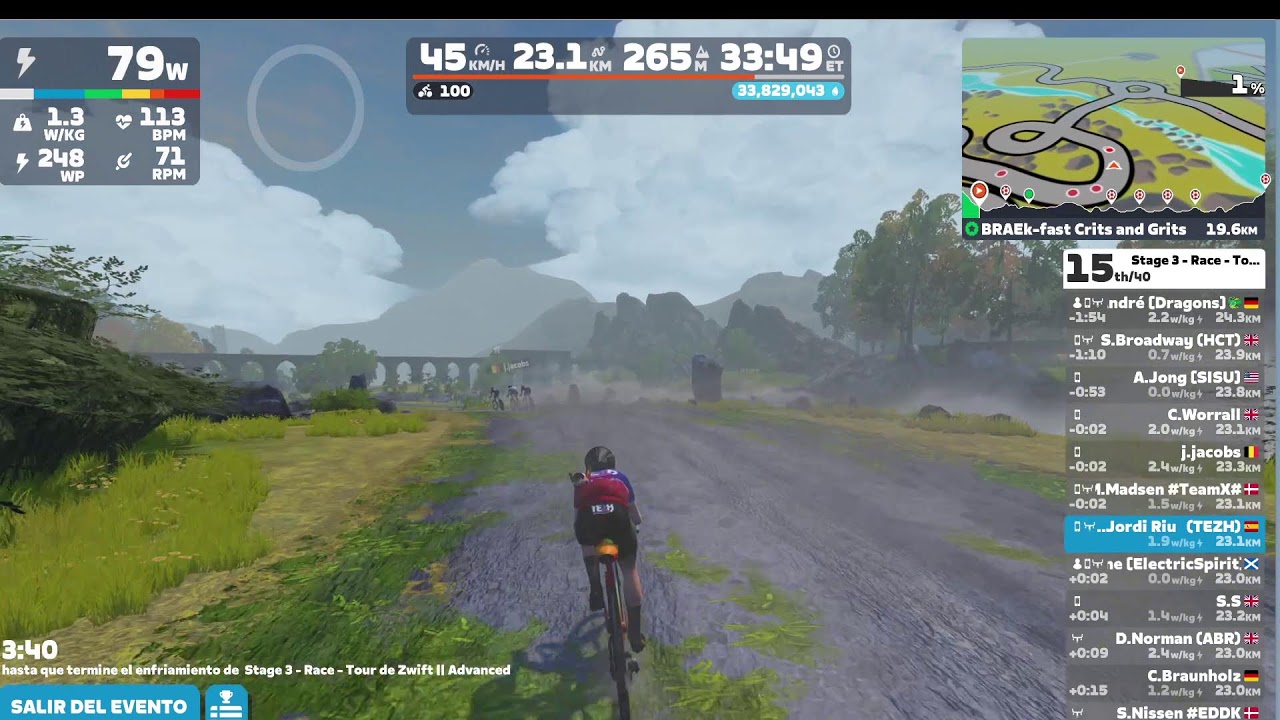 stage 3 RACE TOUR DE ZWIFT