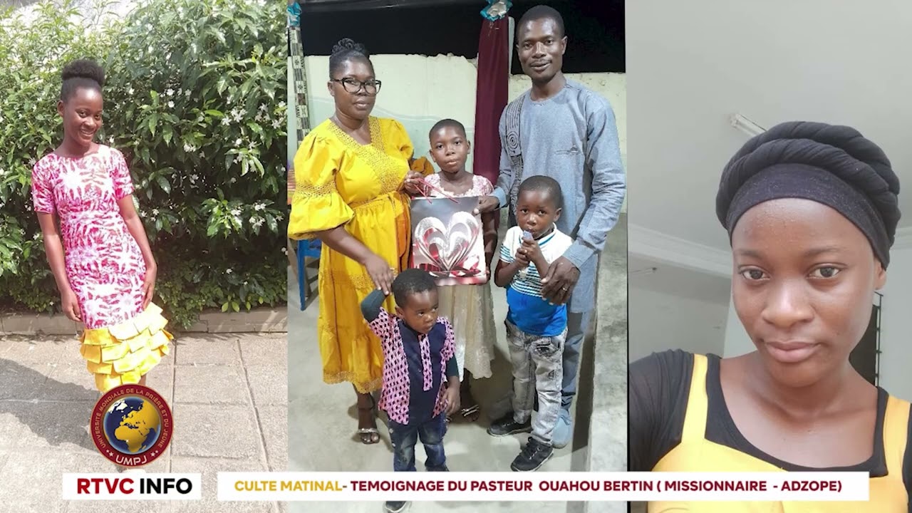 UMPJ CI 29e EDITION -  Témoignage du pasteur Ouahou Bertin missionnaire de la CMCI à Adzopé