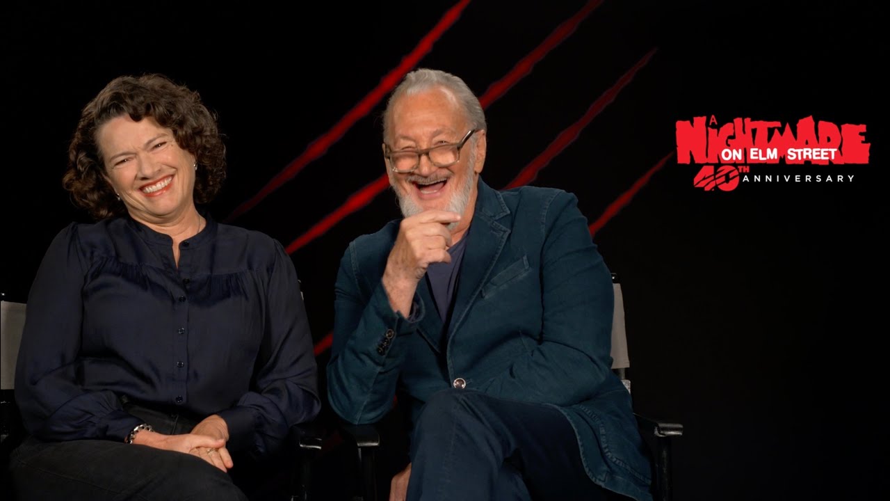 FREDDY & NANCY REUNITE! Robert Englund and Heather Langenkamp Look Back on A NIGHTMARE ON ELM STREET