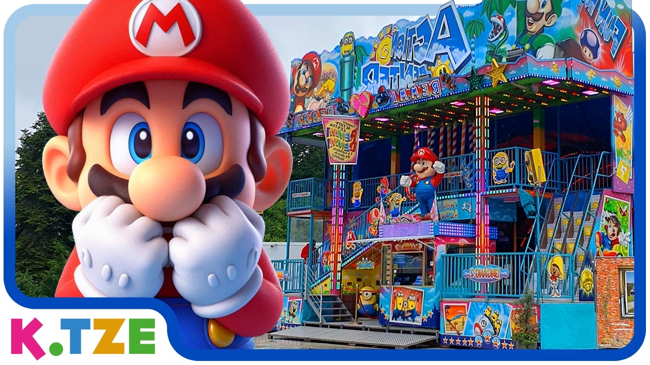 H&aacute; crian&ccedil;as desaparecidas no Parque Tem&aacute;tico 🎢🤔 Hist&oacute;ria de Super Mario Odyssey