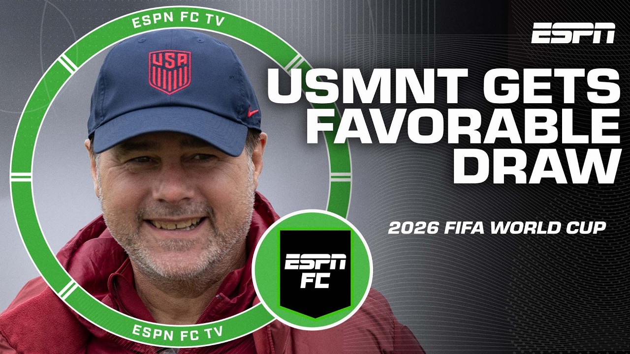 USMNT to face Australia and Paraguay in Group D of the 2026 World Cup | ESPN FC