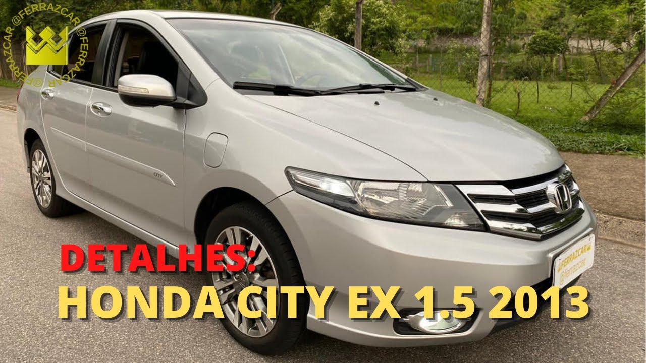 Detalhes Honda City EX 1.5 2013 Automático - Ferraz Car