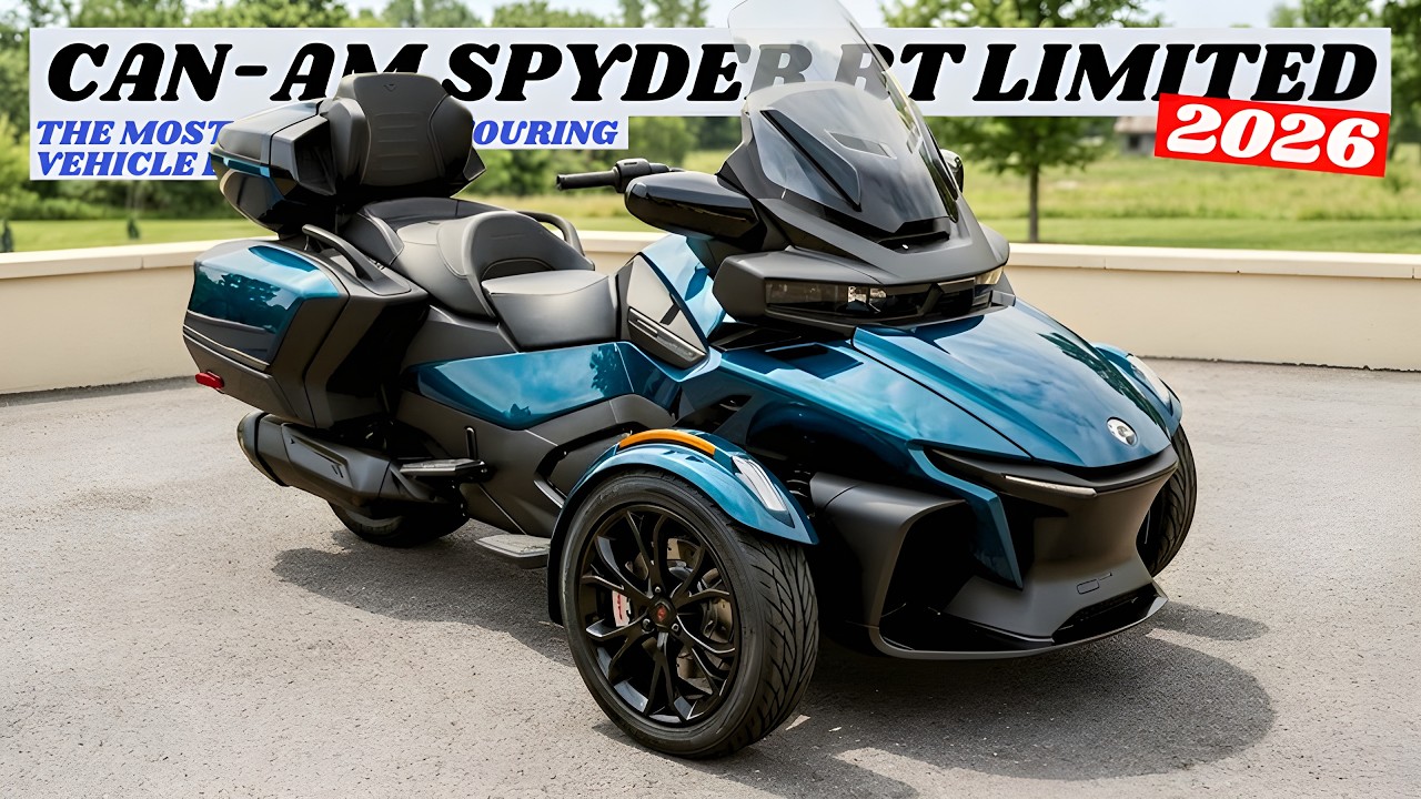 Is the 2026 Can-Am Spyder RT Limited Worth the Price? Full Review