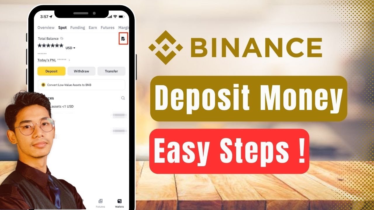 How to Deposit Money in Binance !