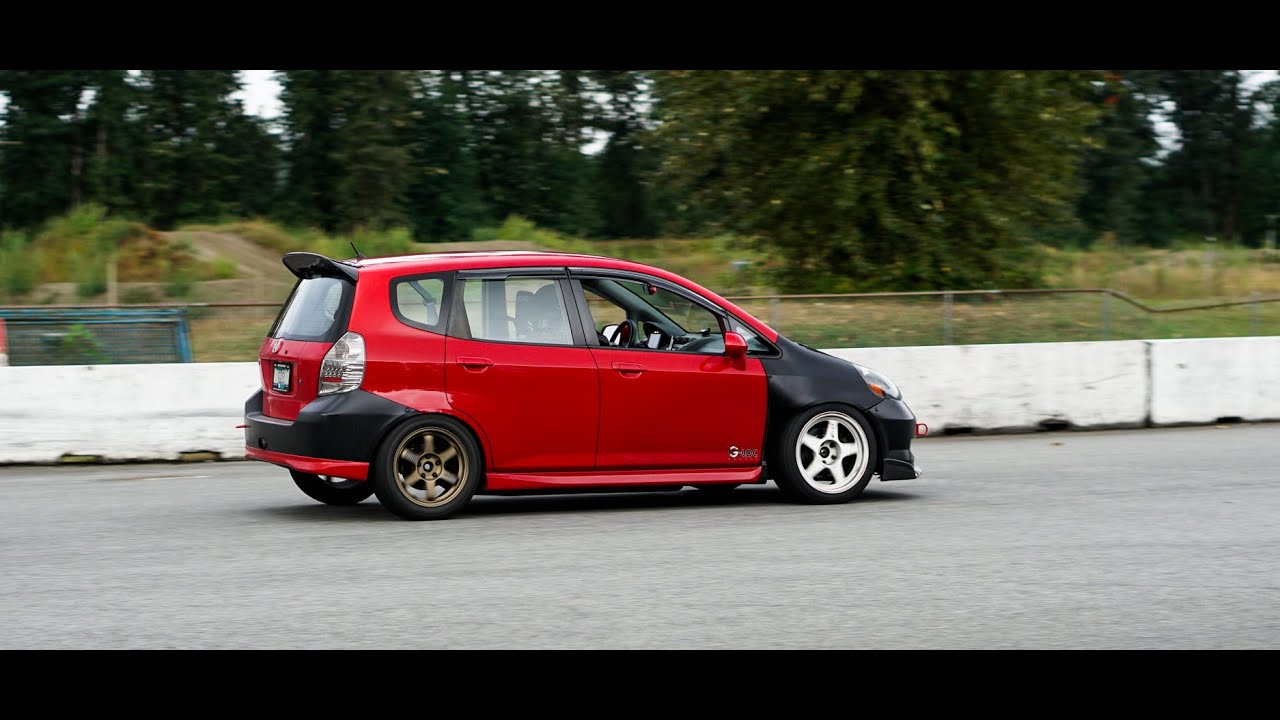 K24 GD3 Honda Fit Chasing A90 Supra Mission Raceway 1:16.1 (Part 1)