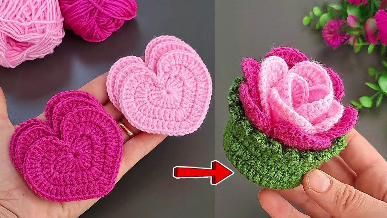 SUPERB BEAUTIFUL 😉 3 İN 1👍 Get Ready to WOW with These Colorful Heart Coasters for Coffee Cups.