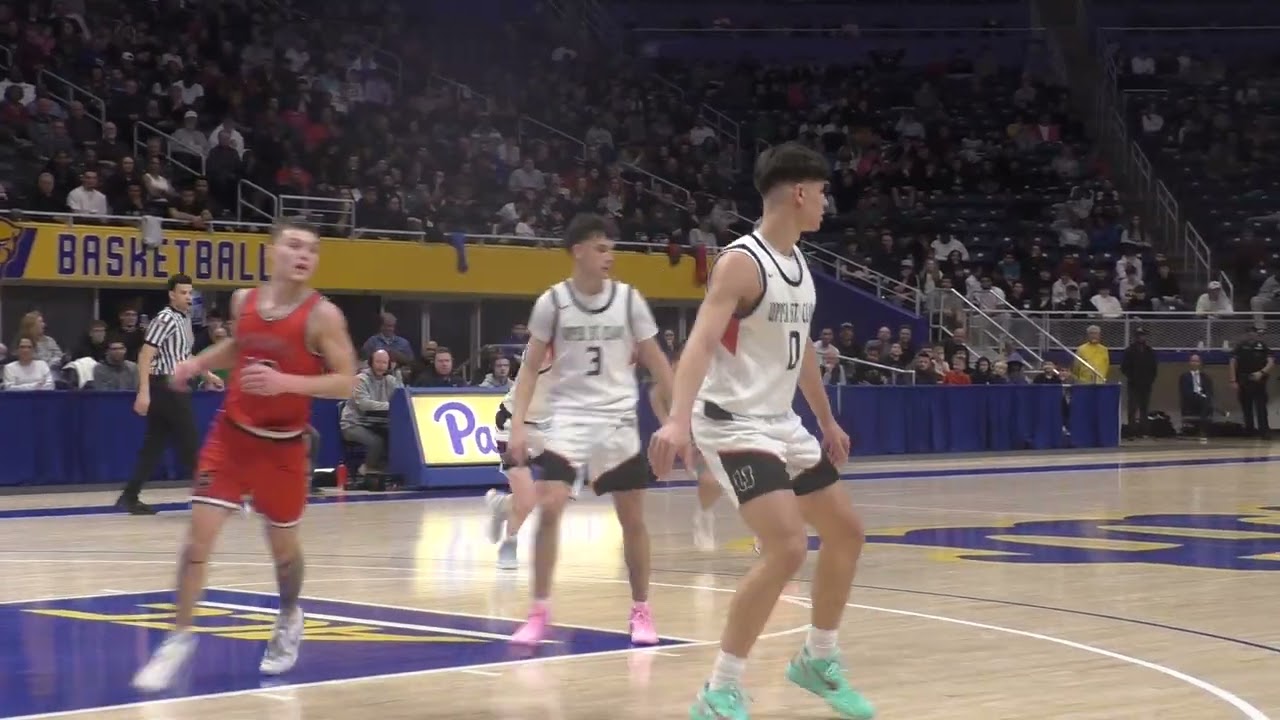 #1 Upper St. Clair vs.  #2 New Castle - Boys Bball - WPIAL 6A Championship - SECOND HALF HIGHLIGHTS