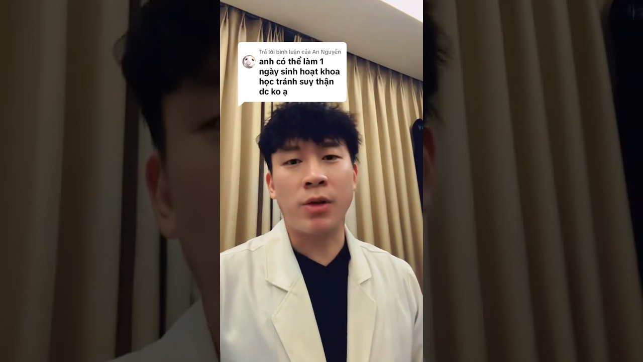 Lối Sống Tr&aacute;nh Suy Thận #soithan #suythan #saigonmedicine
