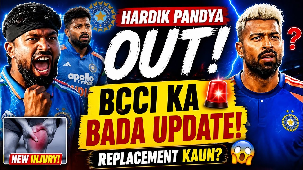 Hardik Pandya OUT 🚨 Nitish Reddy Ya Dube? BCCI Update 