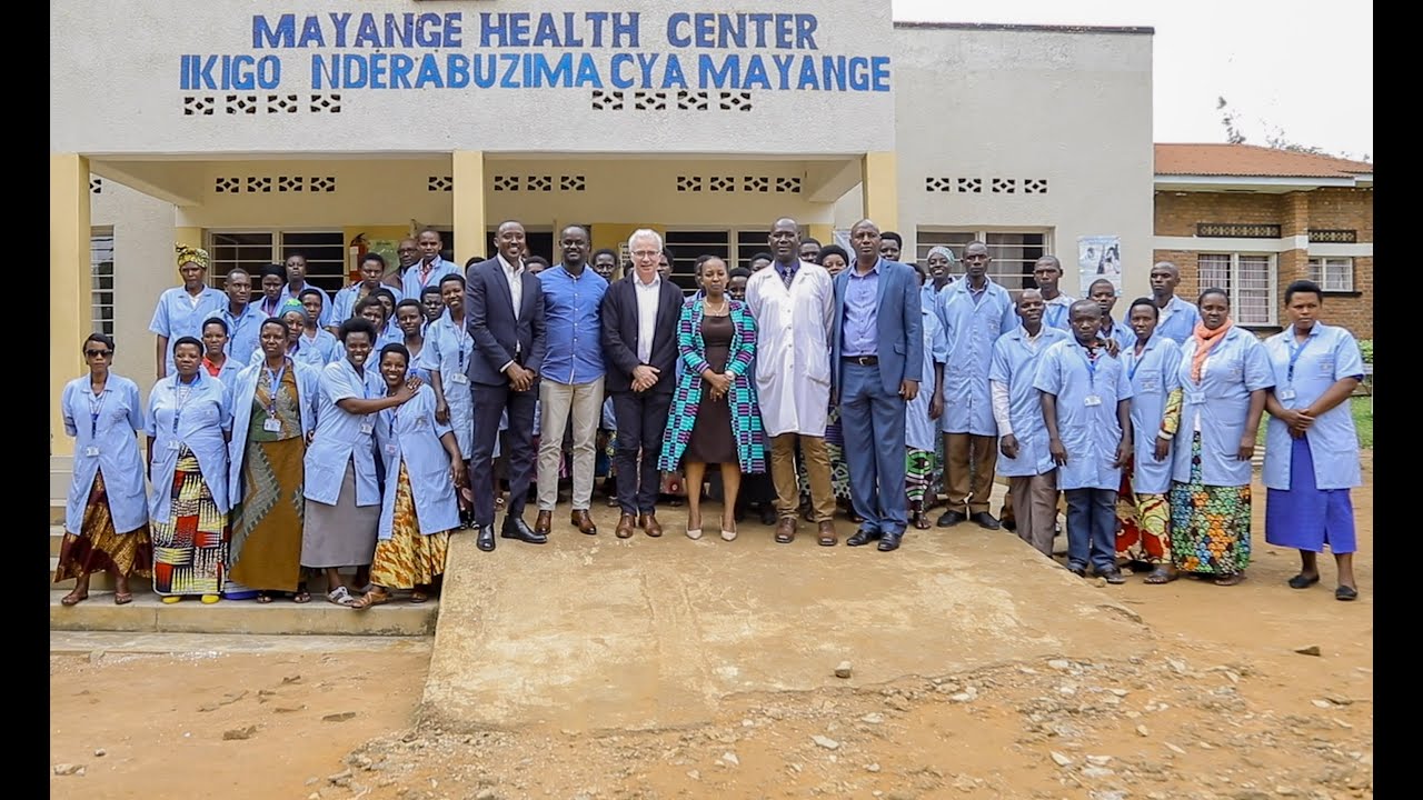 ICASA 2019: Global Fund's Peter Sands visits Mayange Health Centre | Bugesera, 3 Dec. 2019