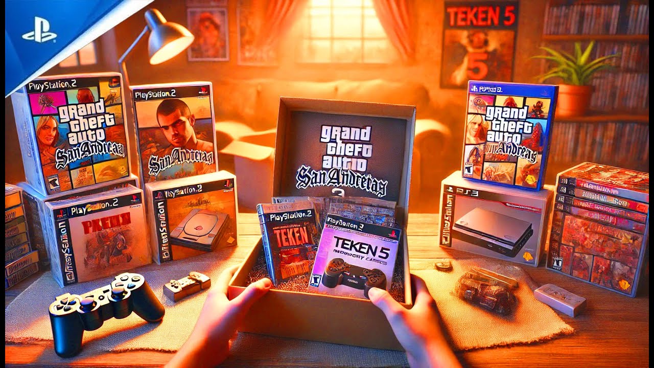 EFSANE PS2 & PS3 Oyunları ve Aksesuarlar GİZLİ Paketlerden ÇIKIYOR | SÜRPRİZLERİ Kaçırmayın!
